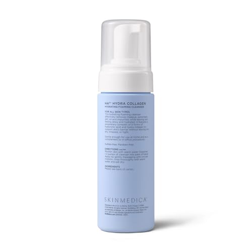 SkinMedica HA5 foam lather highlights luxurious moisture during cleansing