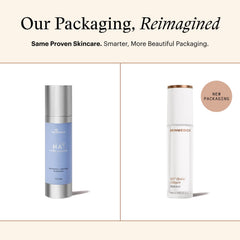 SkinMedica HA5 pump dispenser enables easy, consistent daily application.