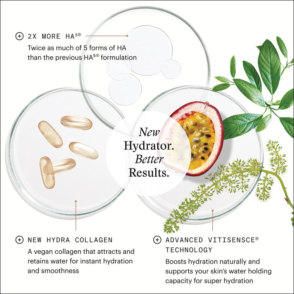 SkinMedica HA5 passion fruit seed oil emphasizes botanical nourishment.