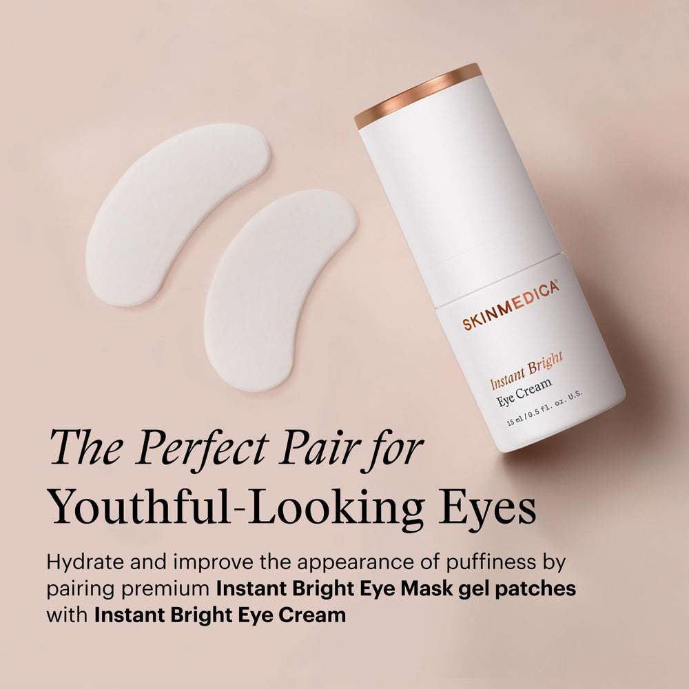 Morning routine with SkinMedica Instant Bright Eye Cream
