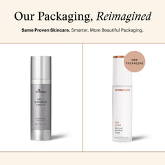 SkinMedica Neck Correct: nuevo empaque para una experiencia cómoda.
