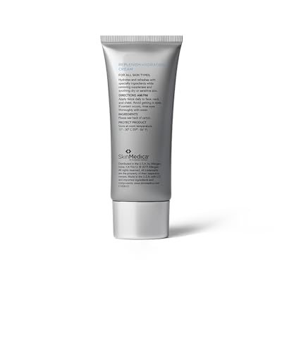 Applying SkinMedica Replenish Cream on skin for balanced hydration and comfort