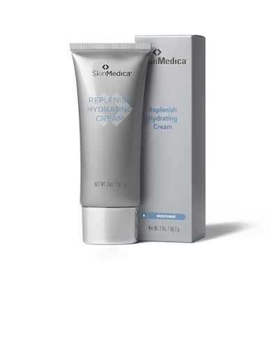 Close-up of SkinMedica Replenish Cream texture for quick absorption and hydration