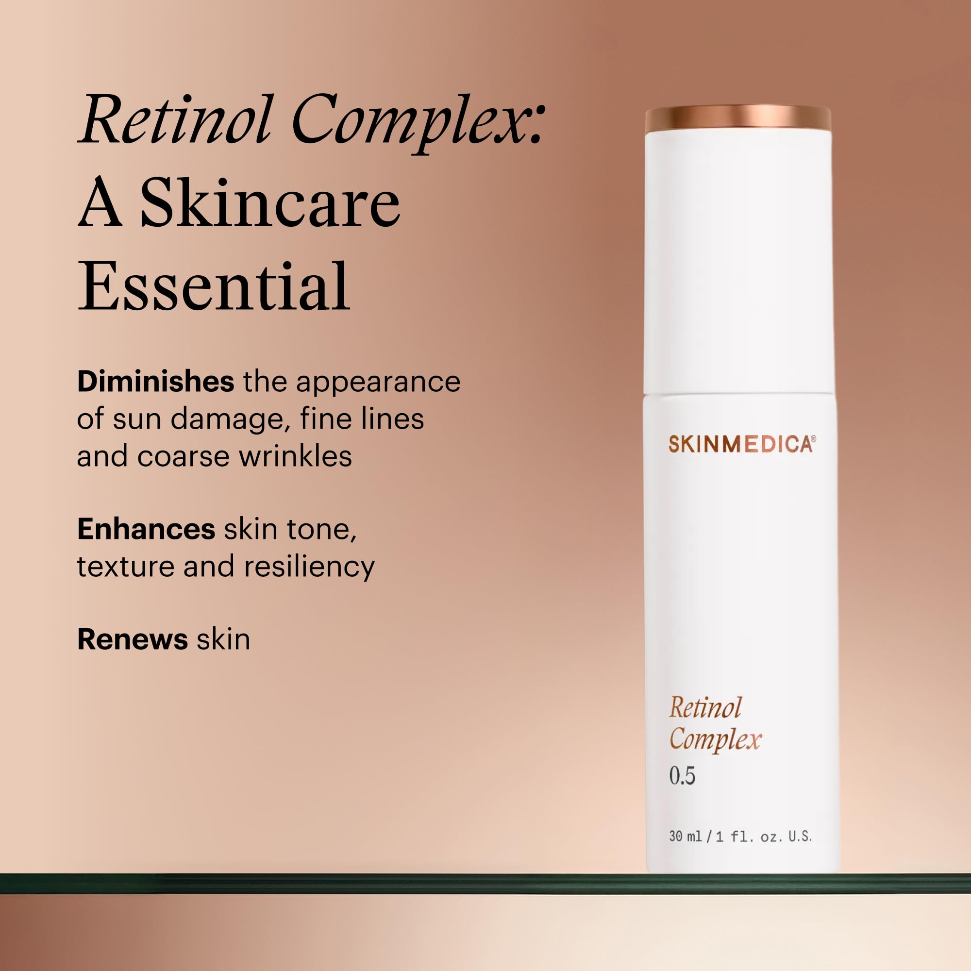 SkinMedica packaging box for Retinol 0.5 Complex in gift-ready design