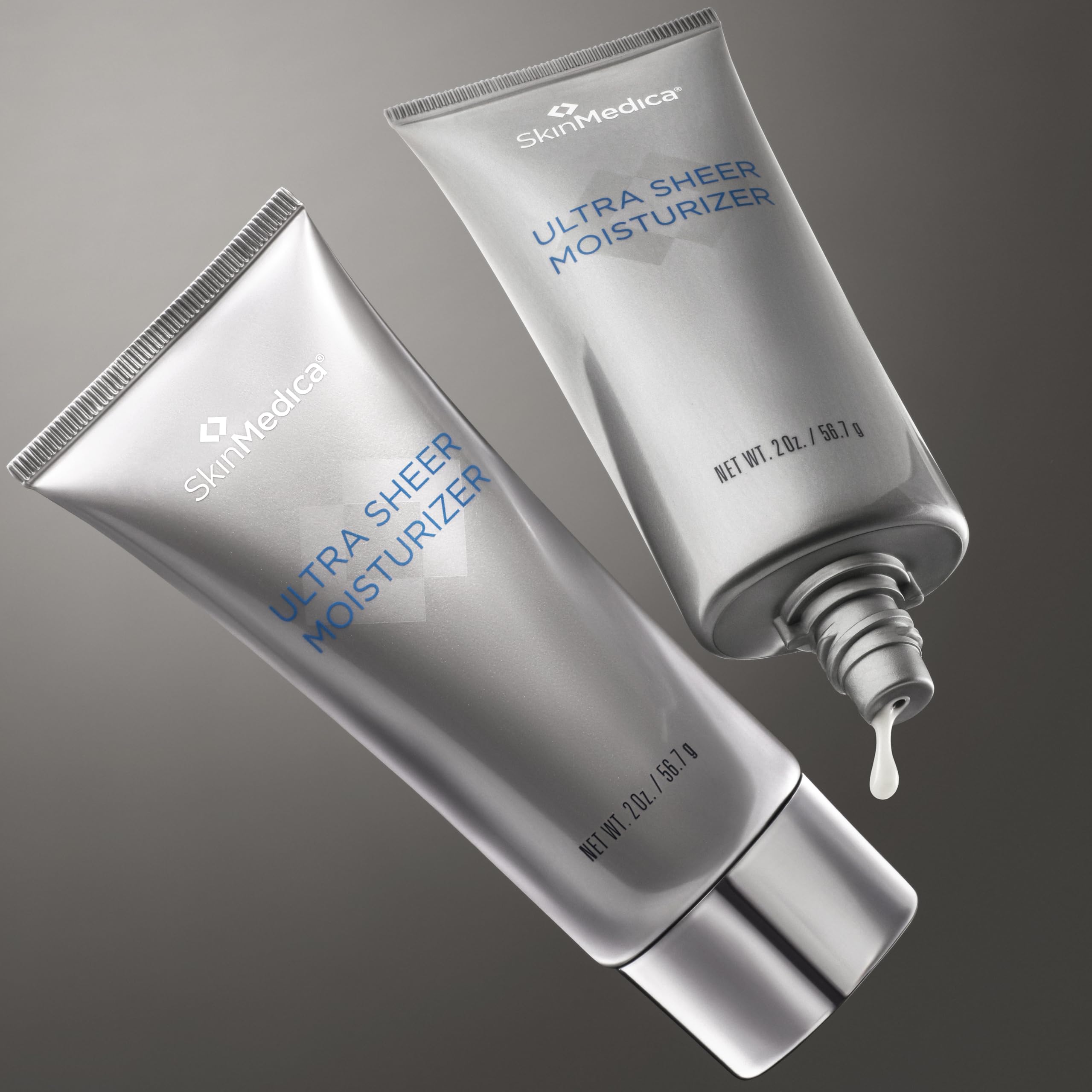 2oz packaging of SkinMedica Ultra Sheer Moisturizer ready for travel