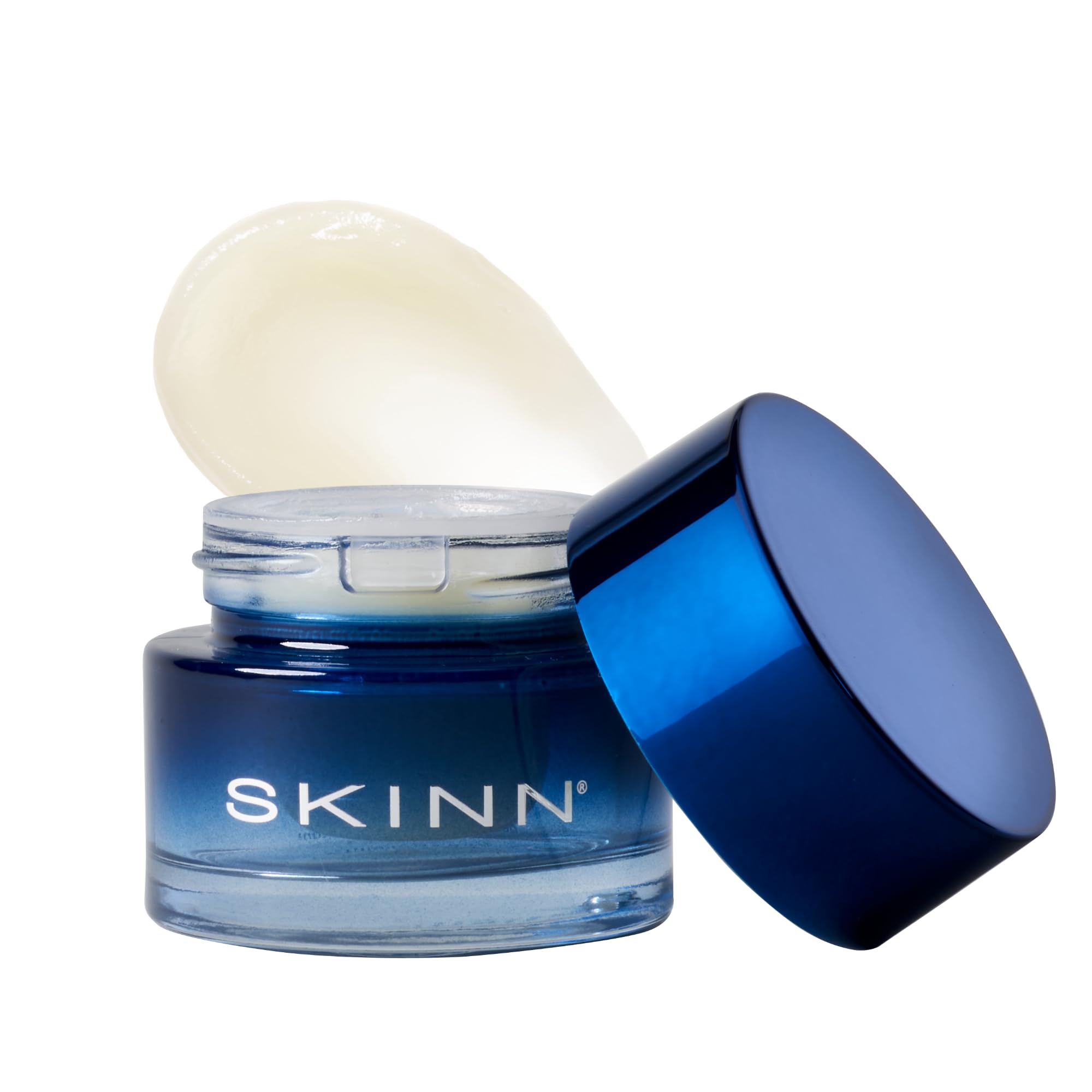 SKINN Age Reset Eye Balm jar with Probiolift for overnight care