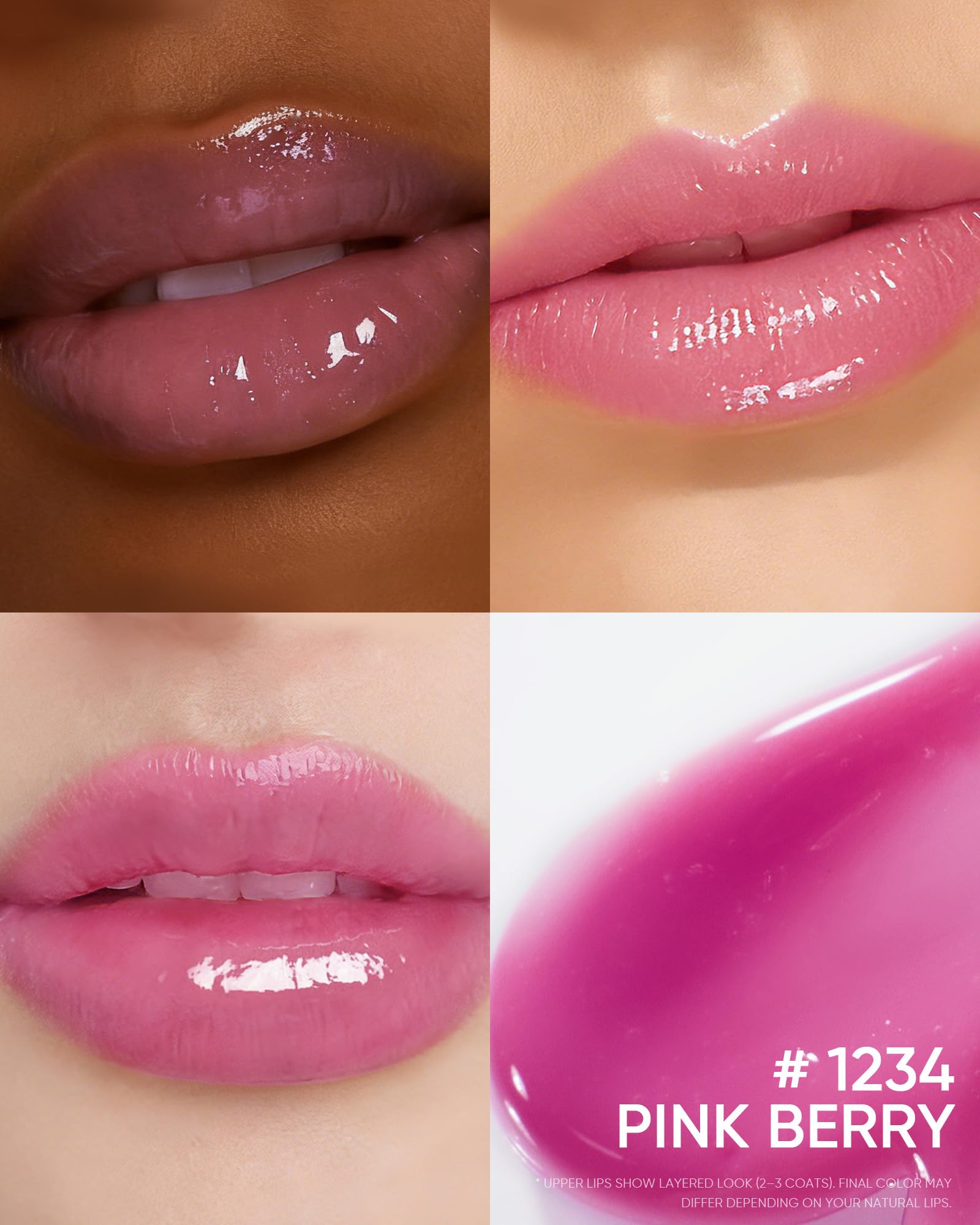 SKINTIFIC brillo-labial ofrece brillo intenso con sensación ligera para uso diario.