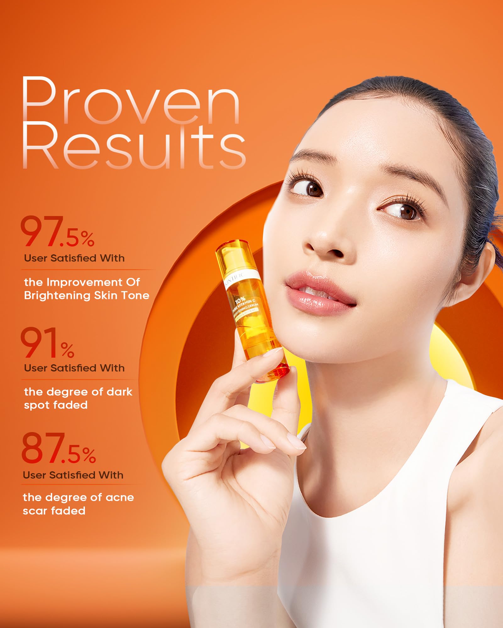 Protección UV integrada en SKINTIFIC Vitamina C para uso diario