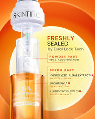 Serum SKINTIFIC Vitamina C genera tono más luminoso para piel radiante