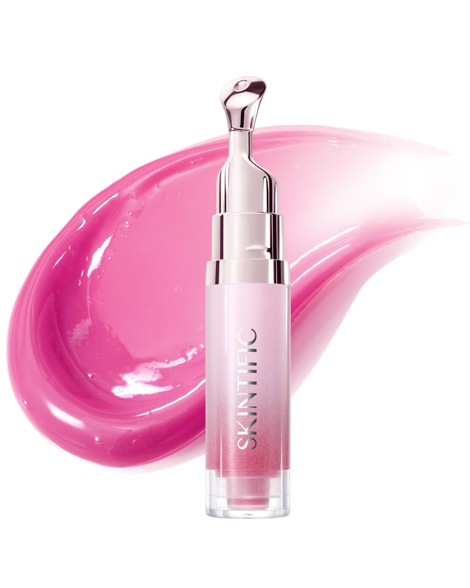 SKINTIFIC suero-labial con péptidos y squalano para labios hidratados y suaves.
