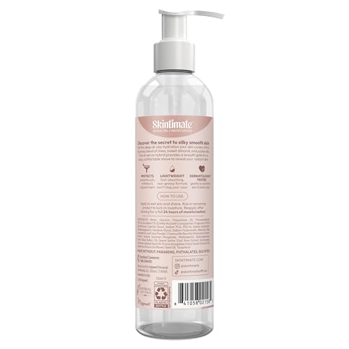 Skintimate parabens-free formula highlights clean beauty standards.
