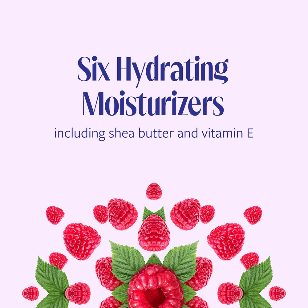 Skintimate Raspberry Rain foaming lather demonstrates easy razor glide