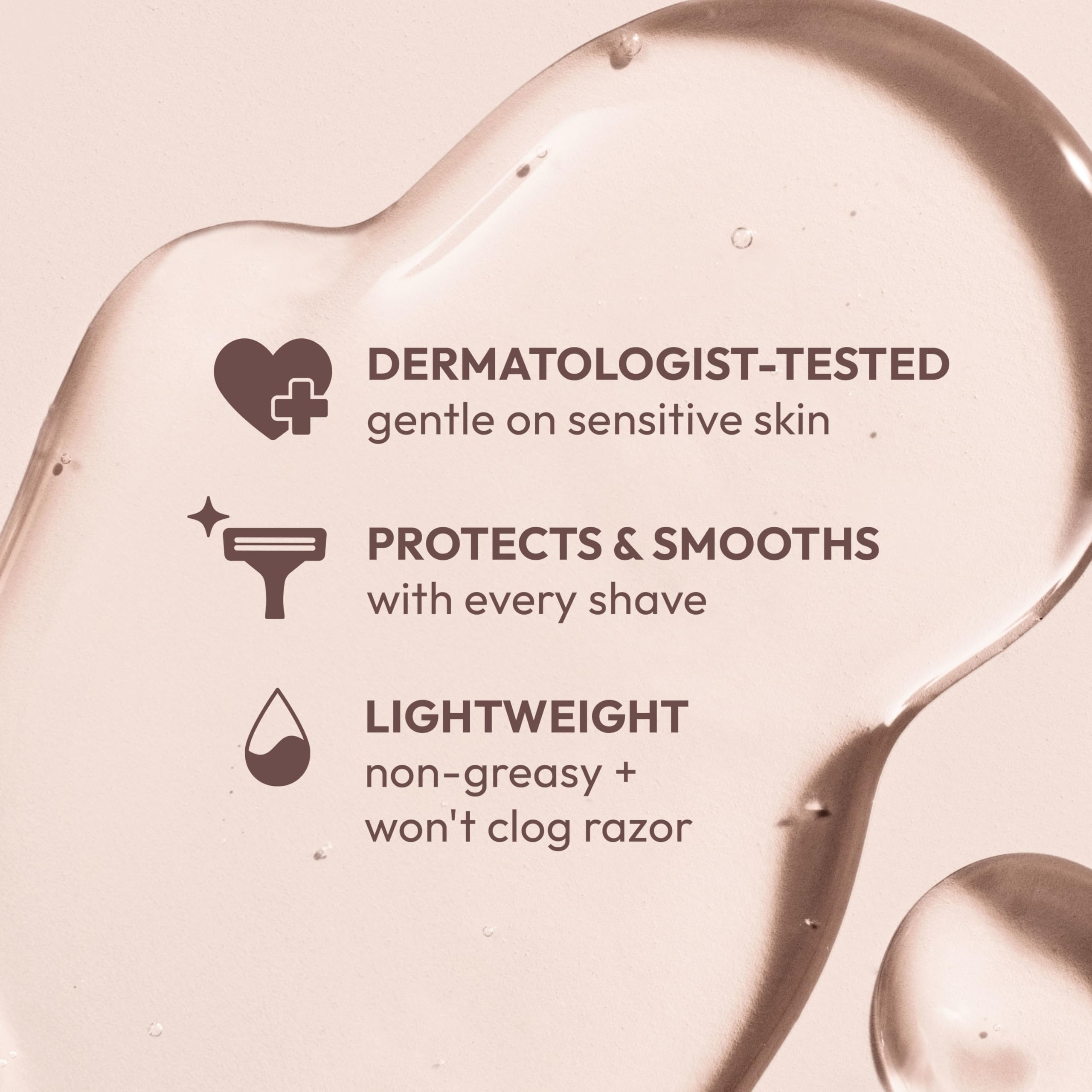 Skintimate ultra-smooth glide facilitates comfortable, close shaving.