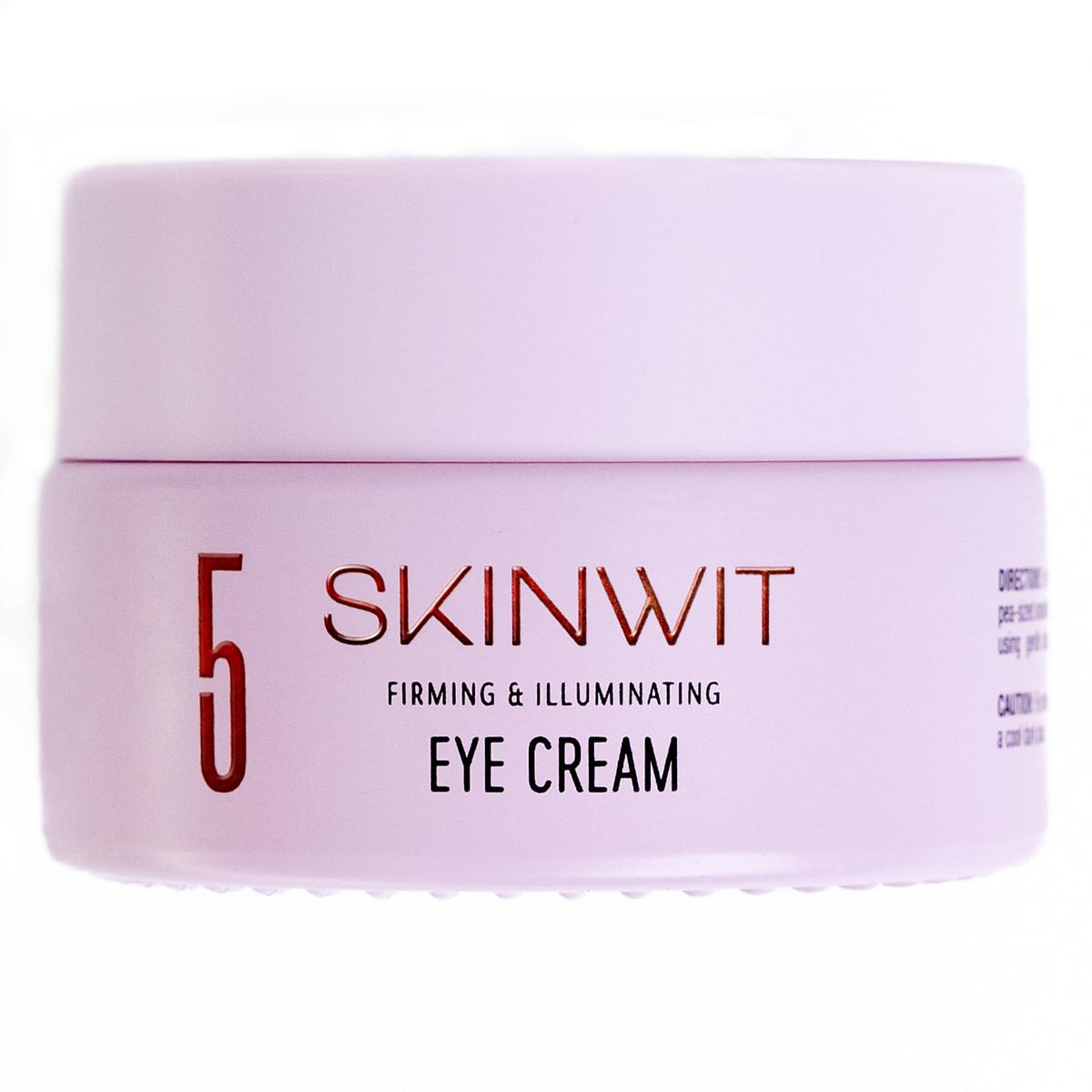 SkinWIT Eye Cream egf-retinol close-up highlights smoother under-eye texture.