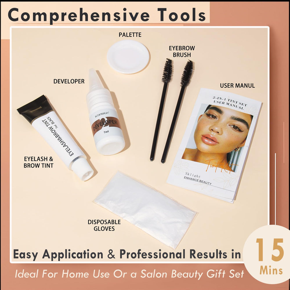 Sklight Lash Color Kit - aplicación rápida en 15 minutos con herramientas profesionales
