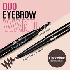 Muestra de tono chocolate Skone para cejas naturales y definidas
