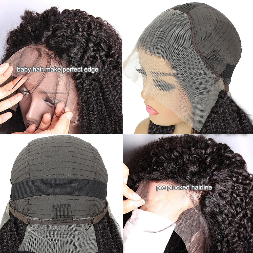 Skouty Brazilian virgin human hair wig delivers full, soft, bouncy fullness