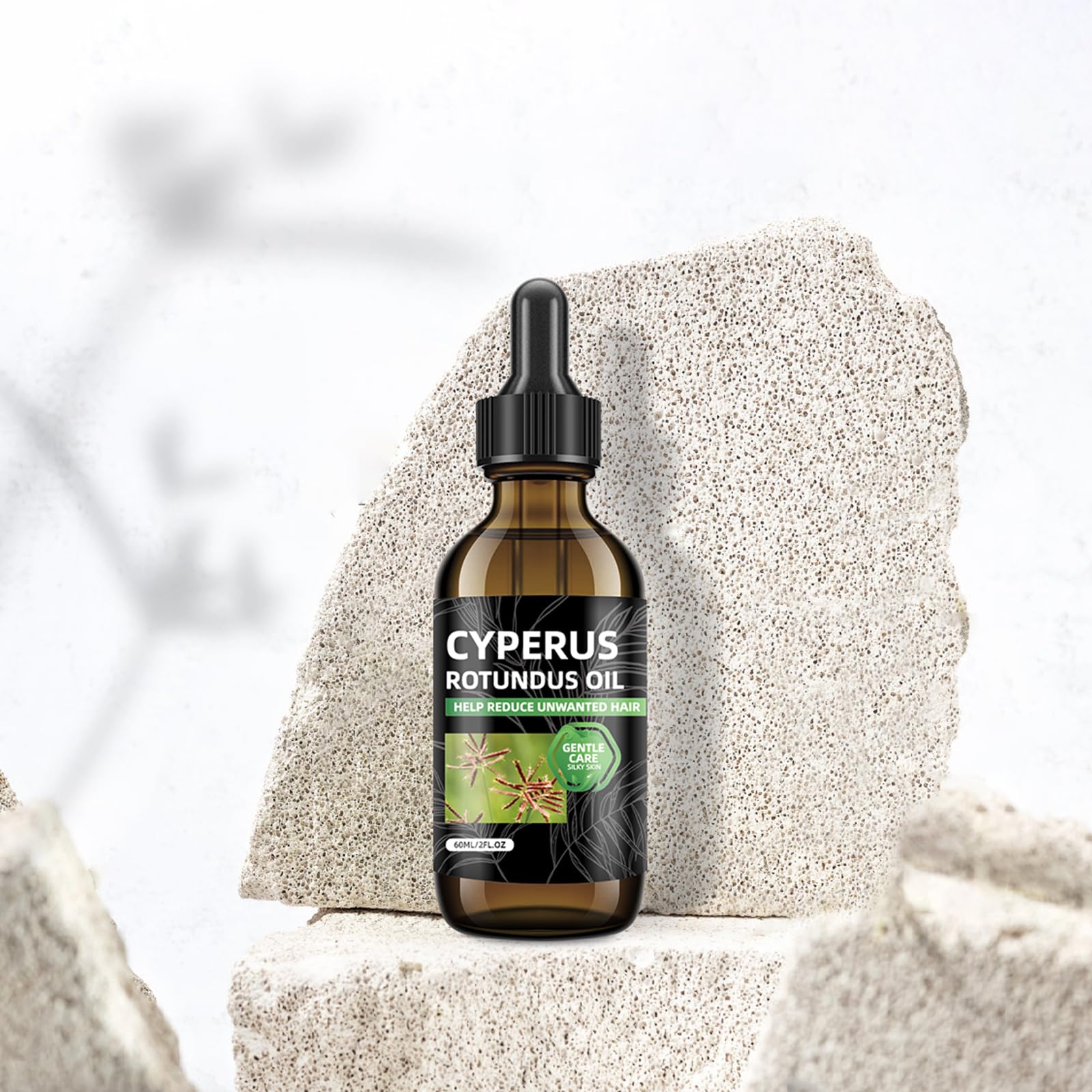 Reducción gradual del vello con SKSOYT Cyperus Rotundus para zonas sensibles