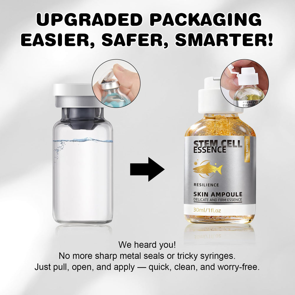 Easy-open SKSOYT packaging for quick, clean serum access