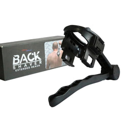 Skull Shaver Back Shaver Handle ergonomic grip for controlled, comfortable back shaving.