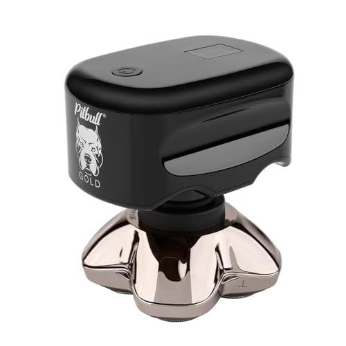 Skull Shaver Pitbull Gold Pro GX5 pro blades offer smoother results with less effort.