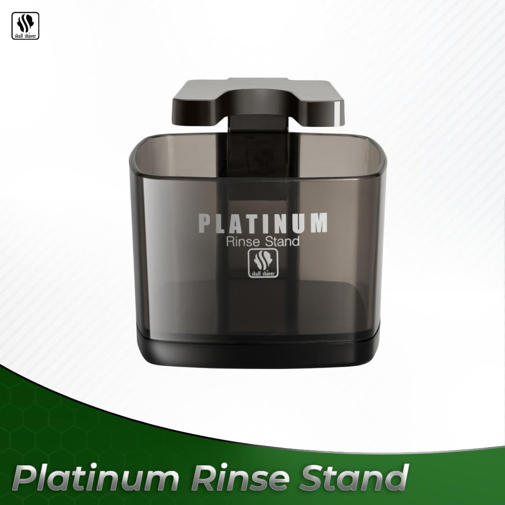 Skull Shaver Platinum Rinse Stand makes a thoughtful gift for grooming enthusiasts.