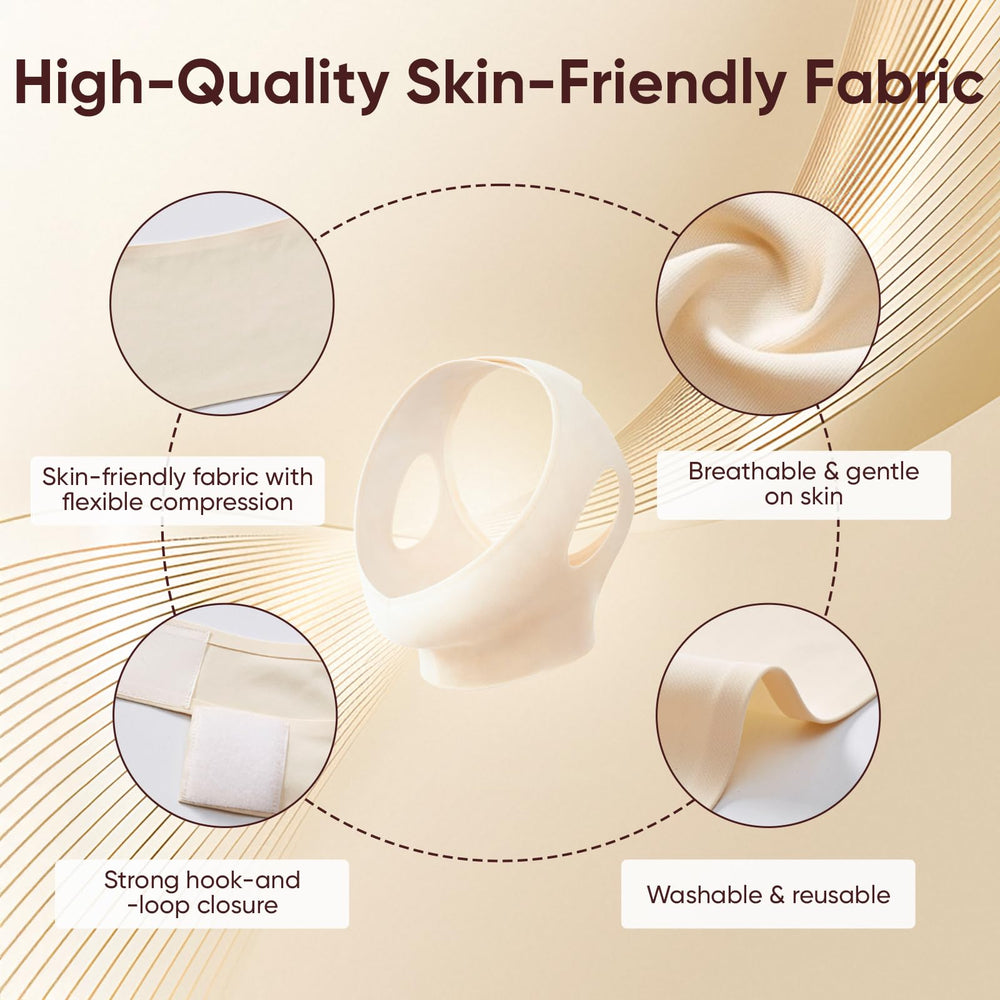 SKULT Collagen Face Sculpt Wrap provides face shaping with gentle compression.