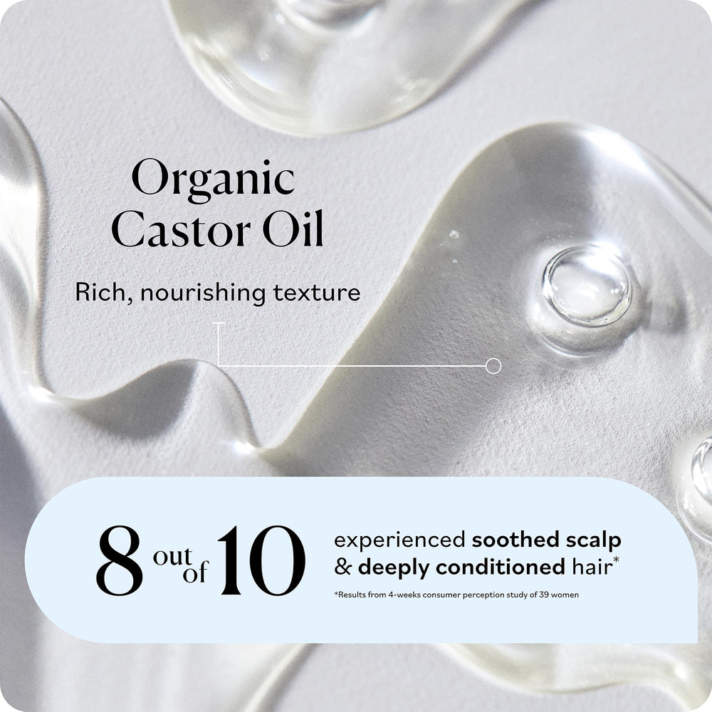 Sky Organics Aceite de ricino, aplicación en piel, cuidado facial suave.