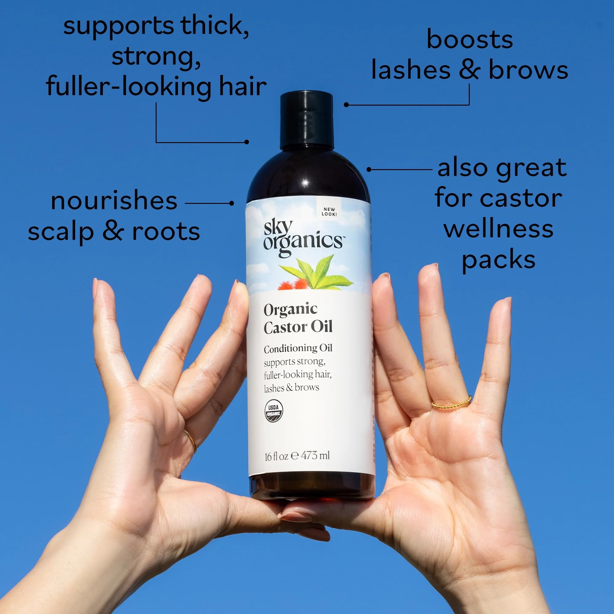 Sky Organics castor oil pack used during yoga for soothing comfort.