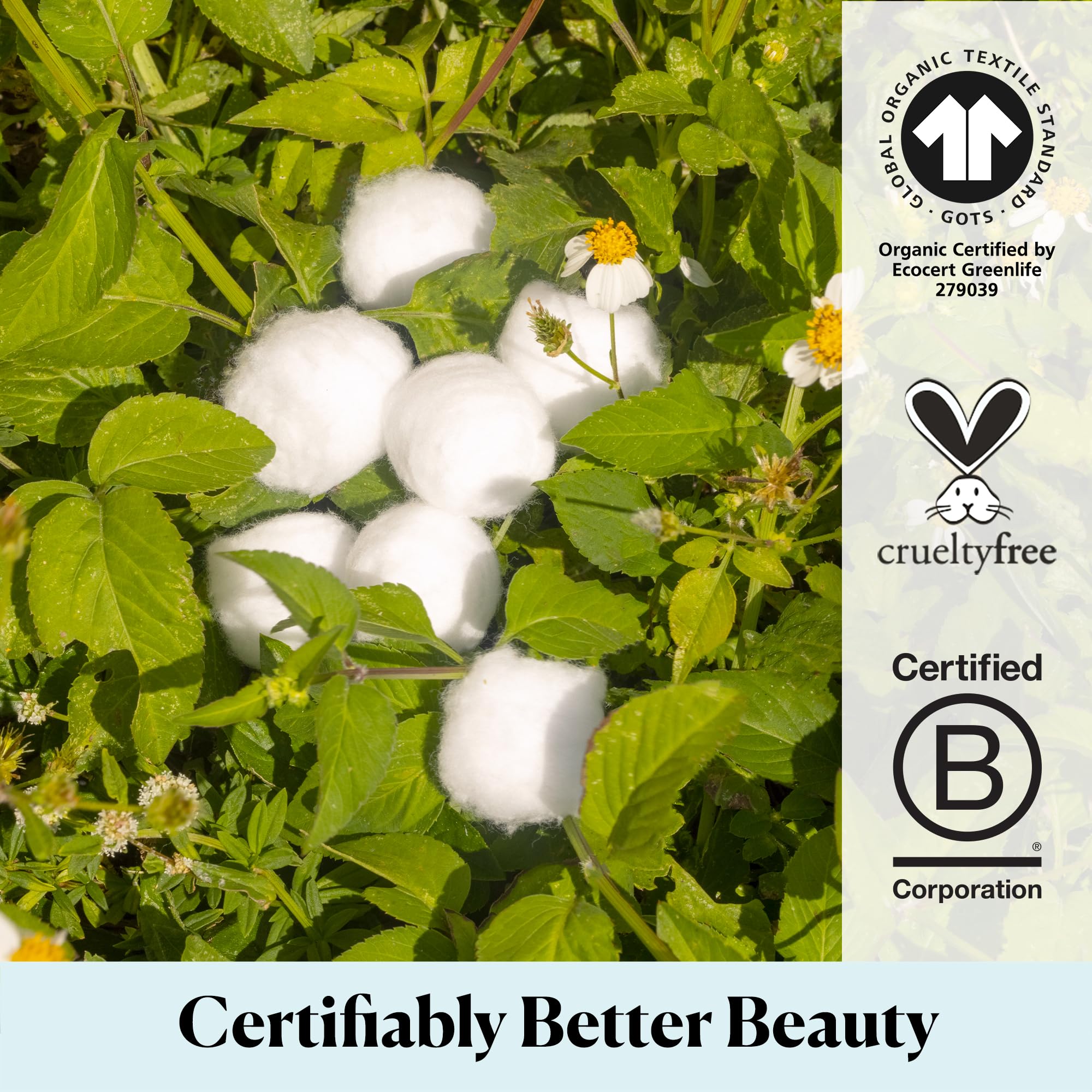 Sky Organics cotton balls for DIY crafts, safe and biodegradable.