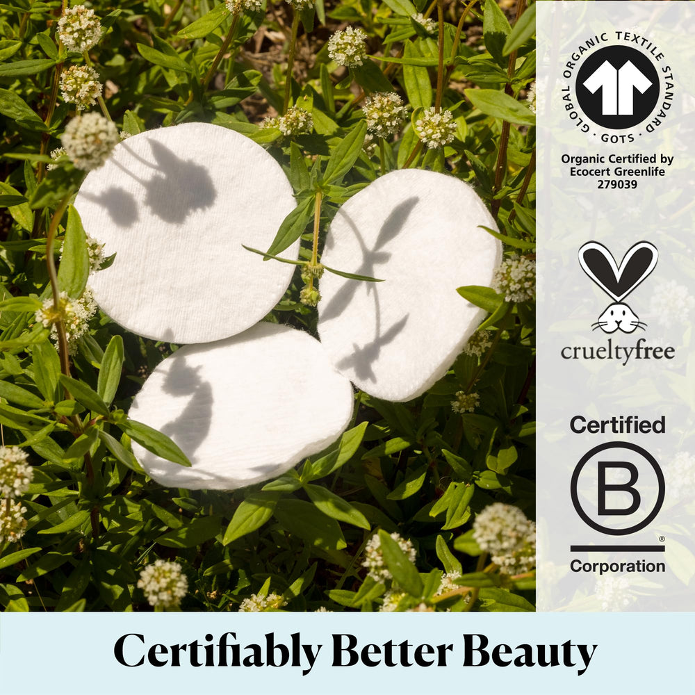 Sky Organics hypoallergenic cotton rounds suitable for DIY beauty crafts.