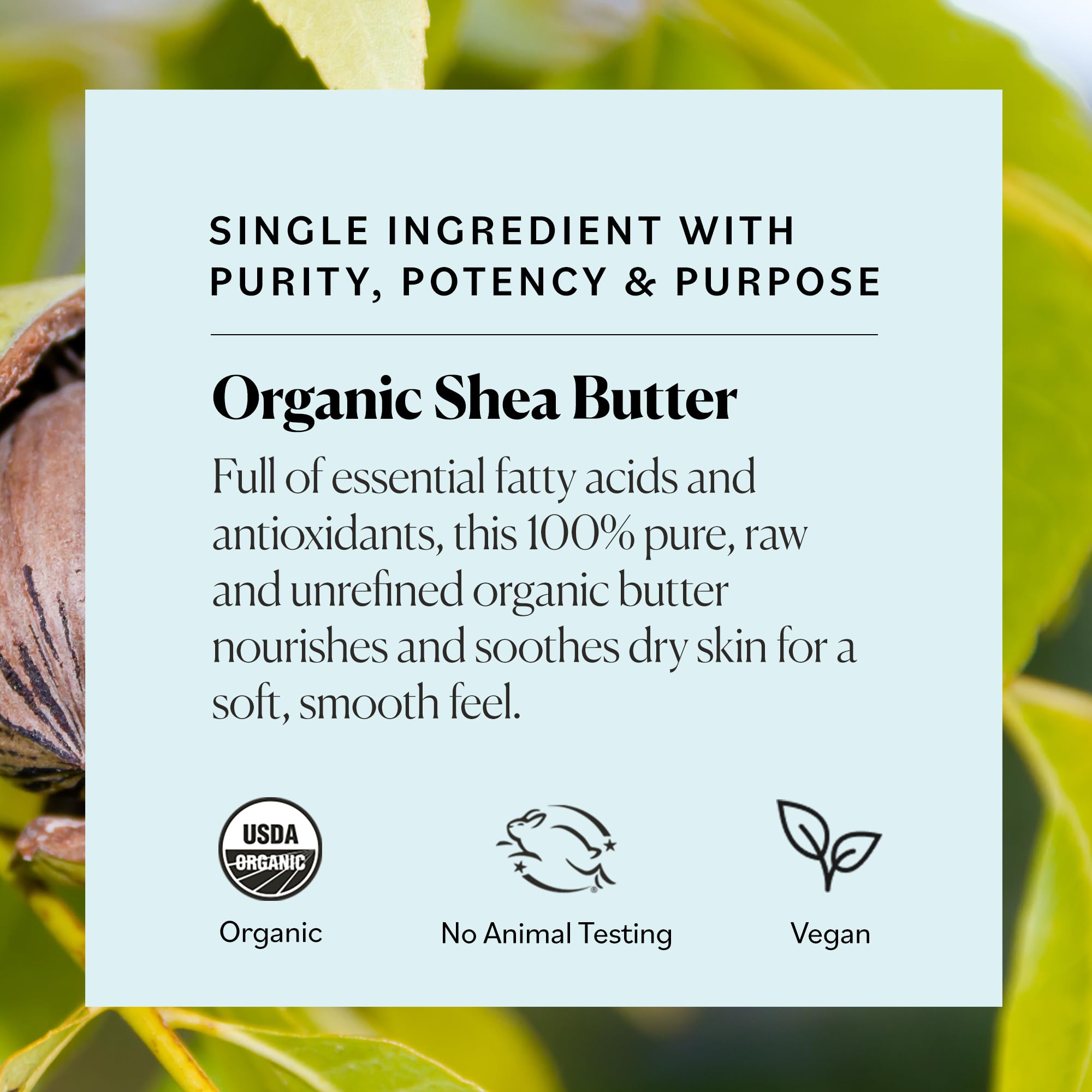 Sky Organics shea butter used in DIY beauty recipes.