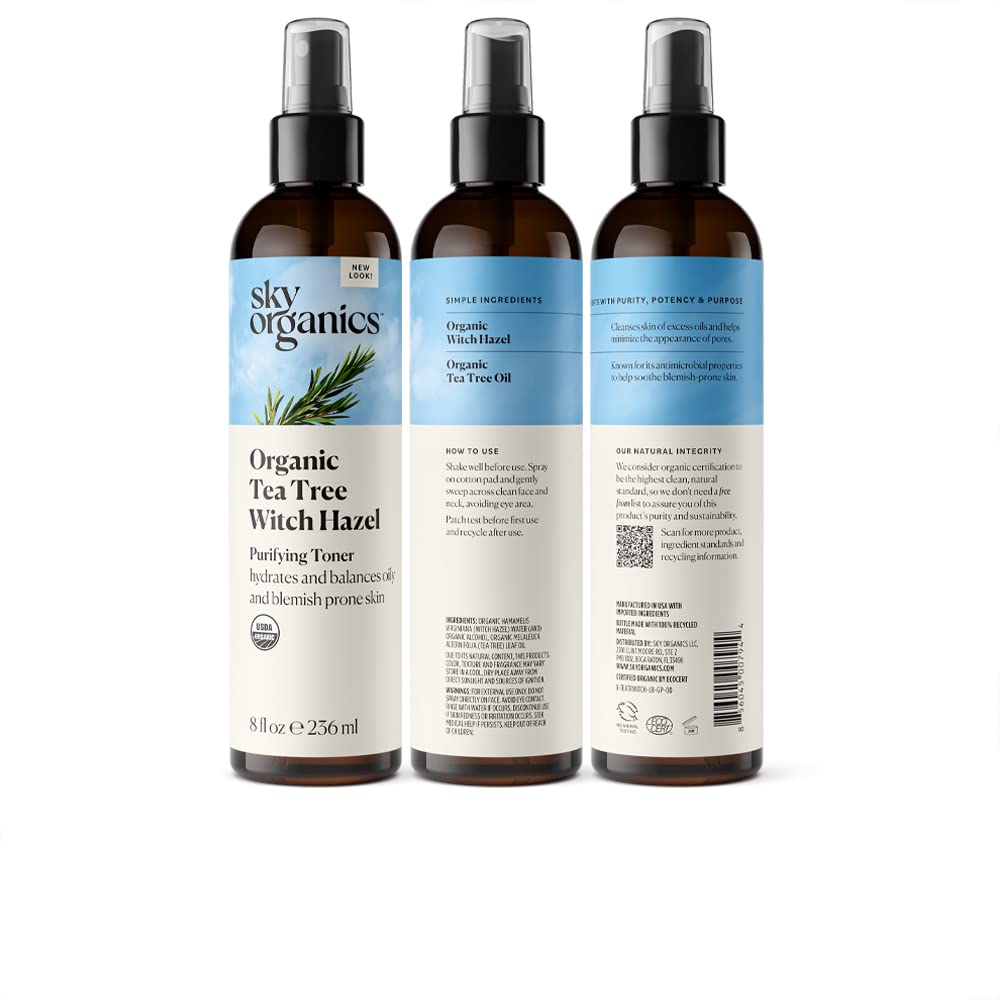 Sky Organics Tónico en pulverización rápida - aplicación rápida y fácil.