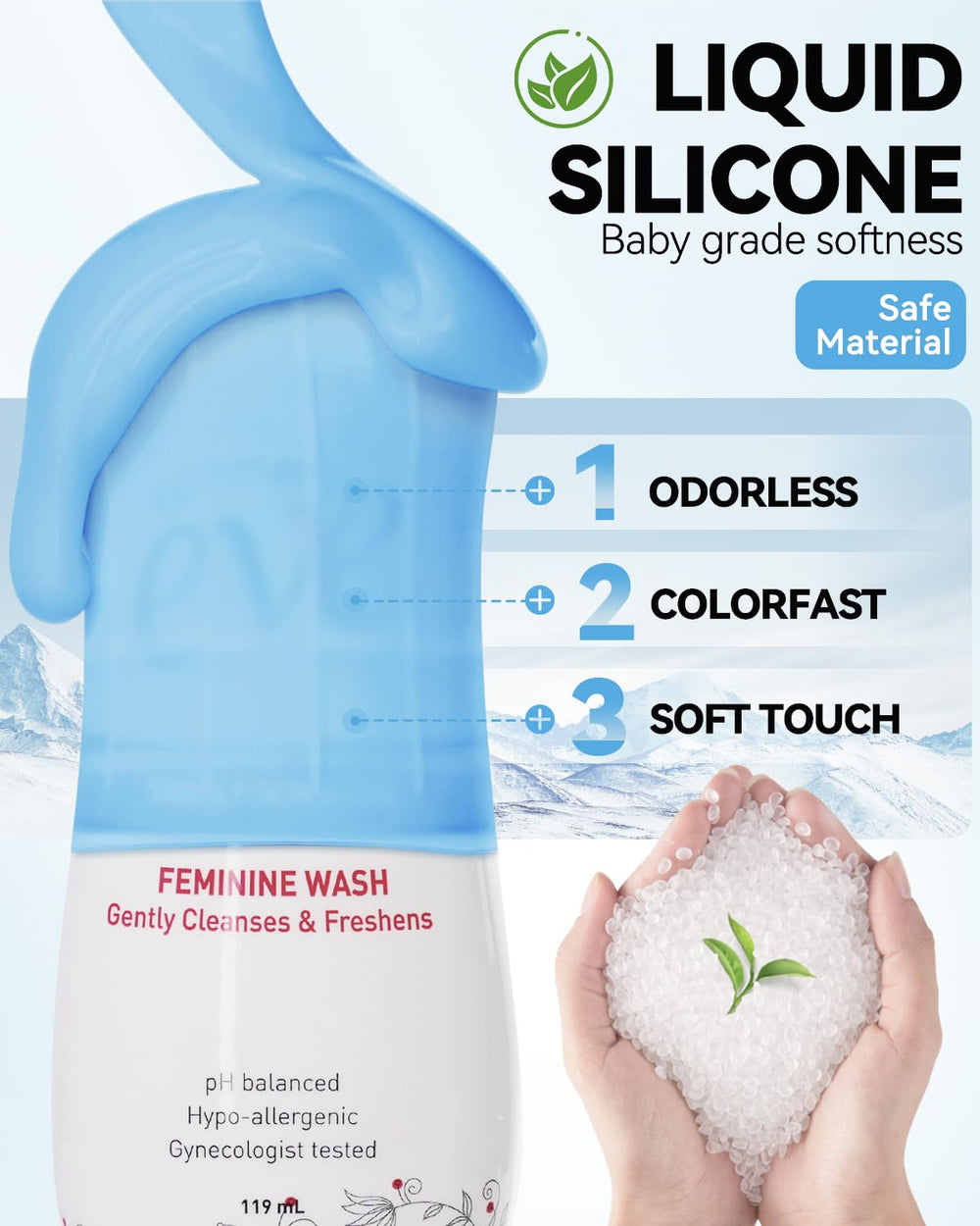 Skyconser leak-proof sleeve on shampoo bottle keeps luggage clean