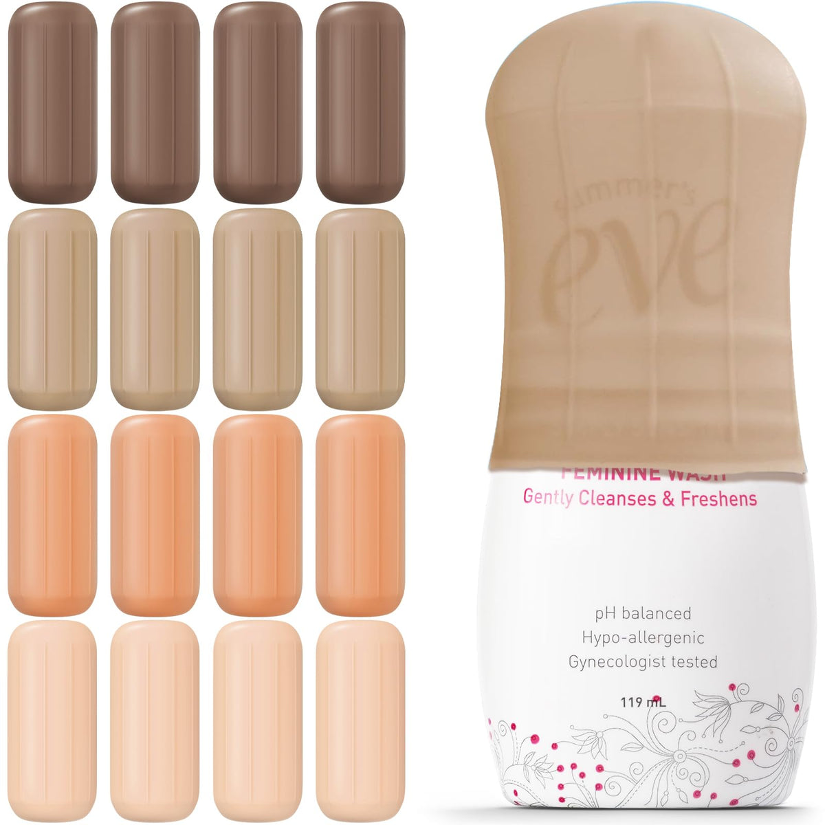 Skyconser silicone toiletry sleeve Milk Tea on bottle prevents leaks.