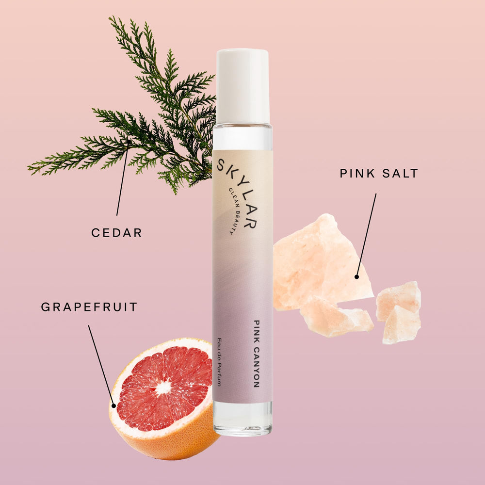 Heart notes of magnolia and lily for a soft floral touch