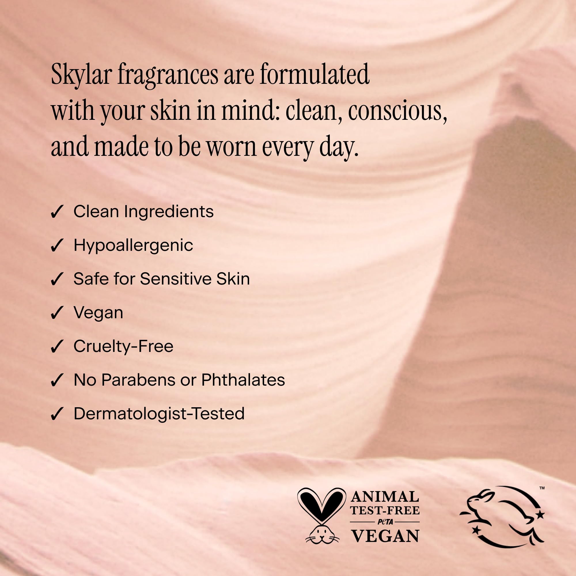Vegan cruelty-free stamp confirms ethical, clean beauty