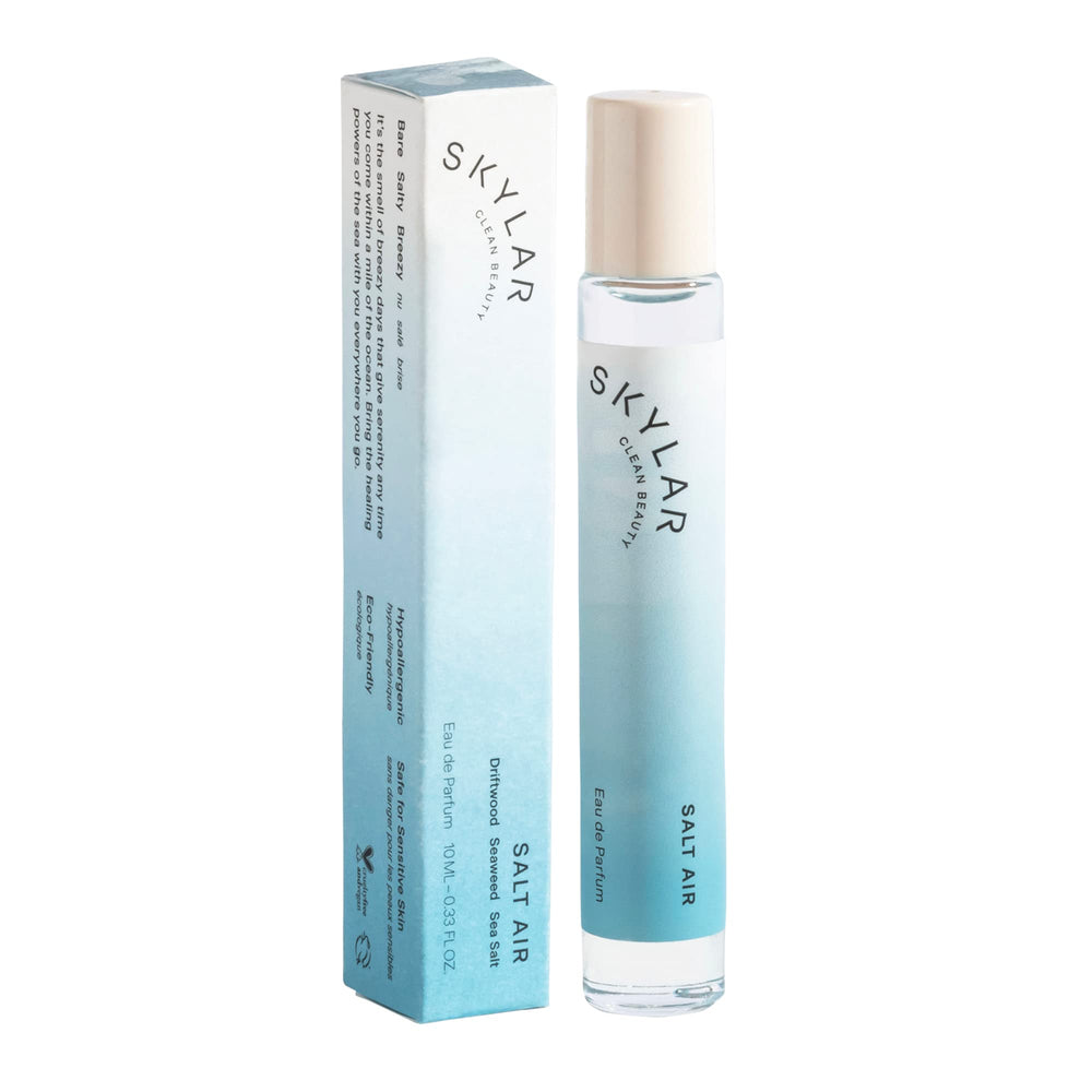 Skylar Salt Air bottle front view for everyday freshness.