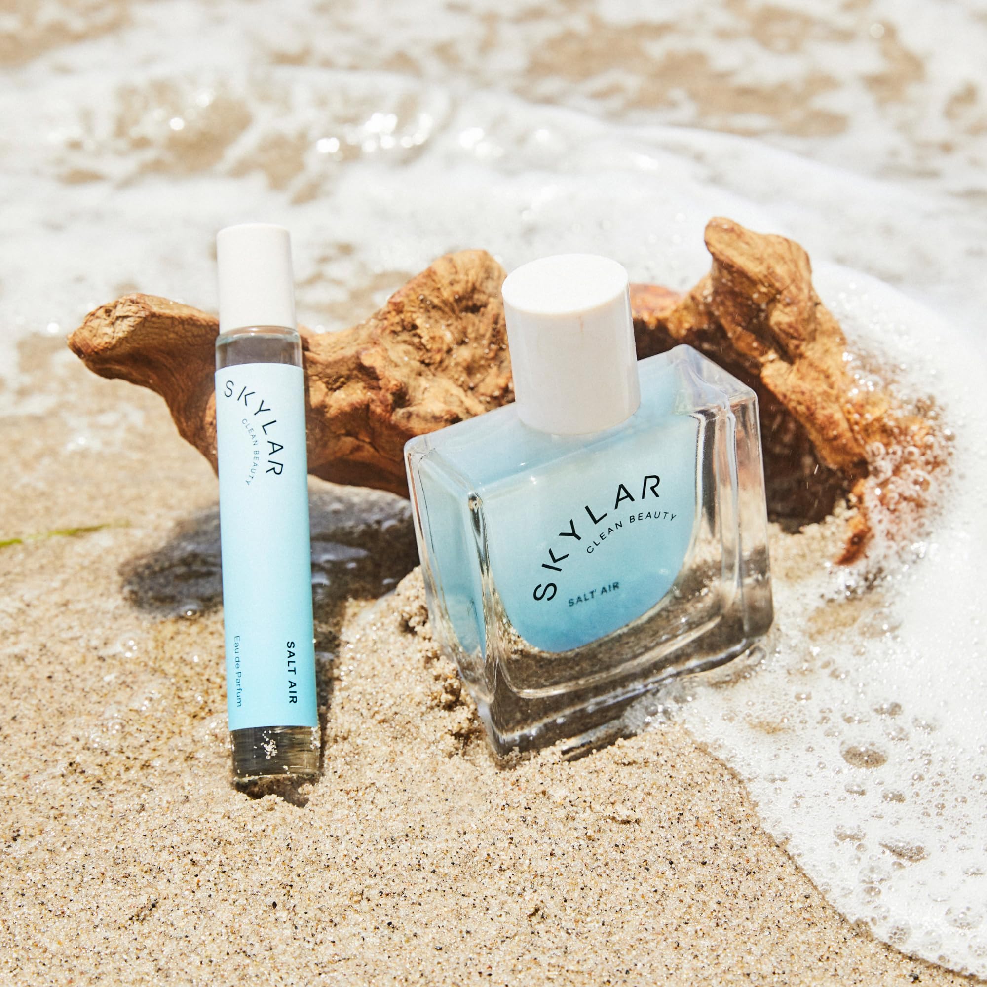 Skylar Salt Air bottle pour captured for everyday refreshment.