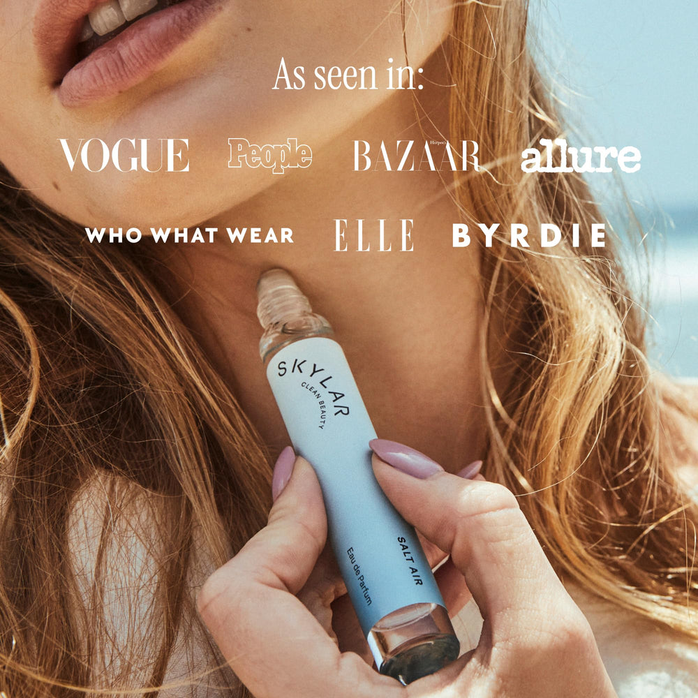 Skylar Salt Air lifestyle scene evokes coastal freshness for daily wear.