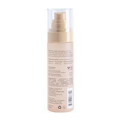 Skylar Vanilla Sky spray bottle in use for a fresh on-the-go spritz.