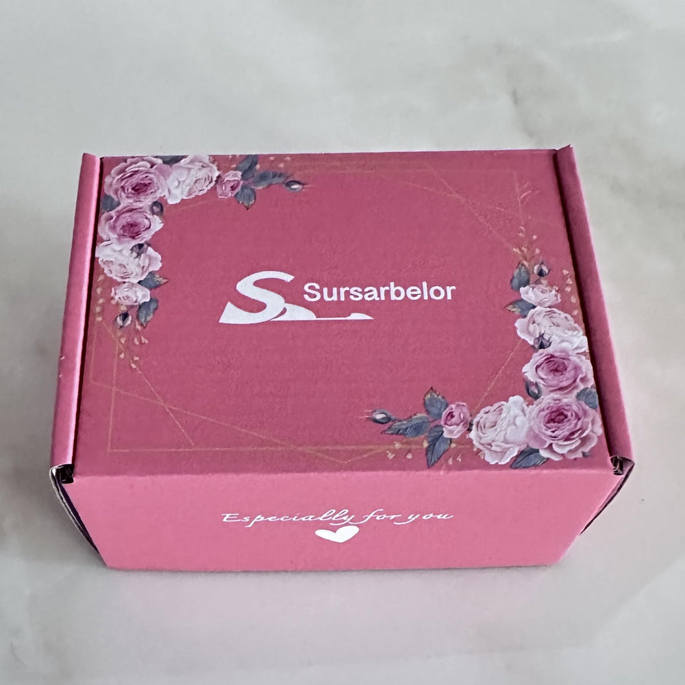 SL Sursarbelor pasador tortuga rosa, colores vibrantes para looks rápidos