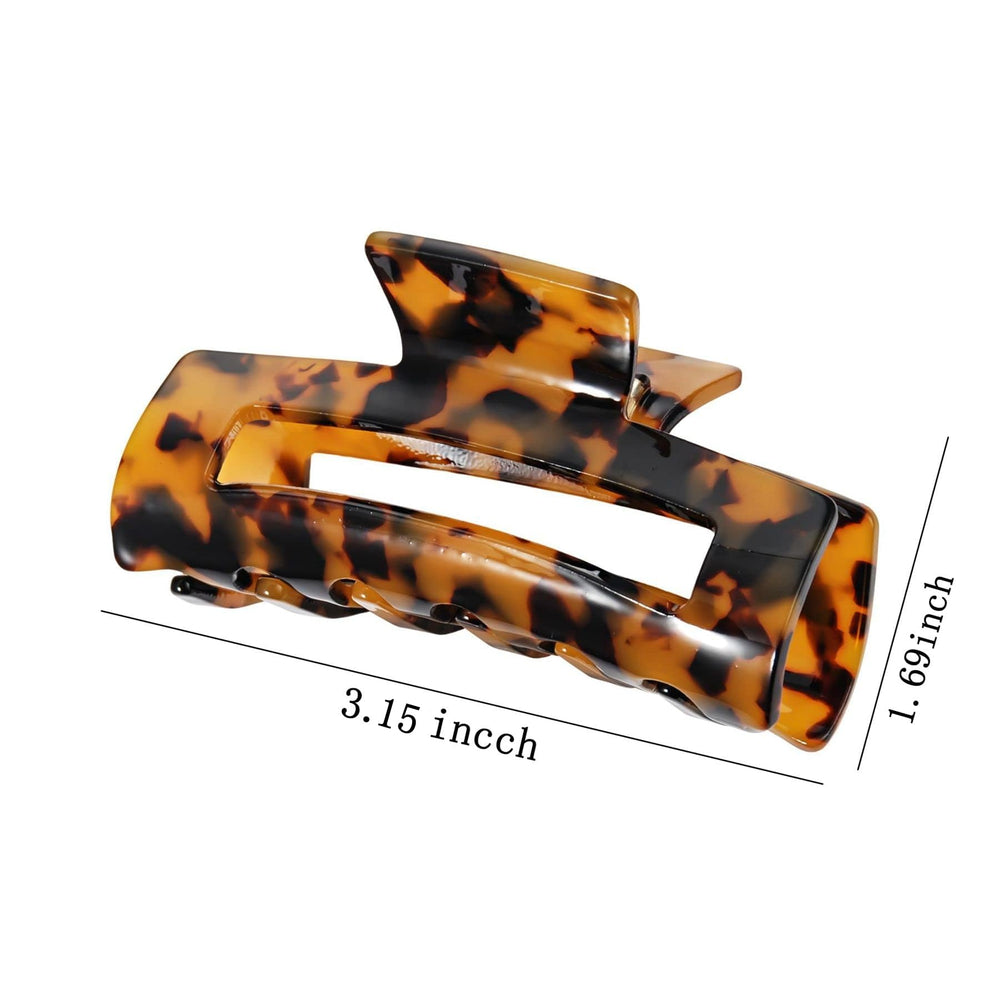 Pinza SL Sursarbelor diseño leopardo para un look moderno y atrevido.