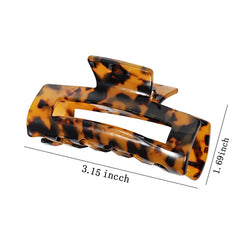 Pinza SL Sursarbelor diseño leopardo para un look moderno y atrevido.