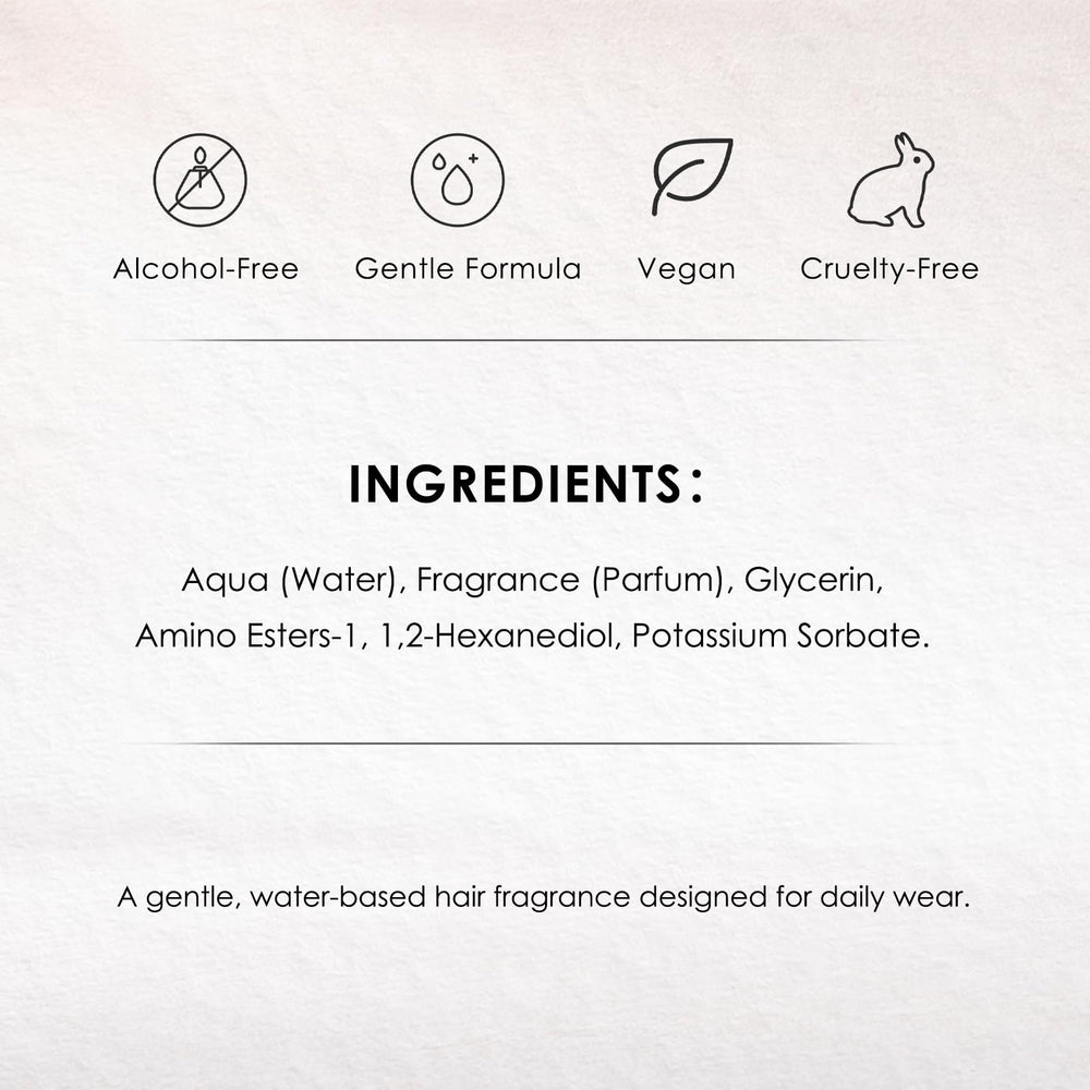Slashome alcohol-free formula closeup highlights hair-friendly care