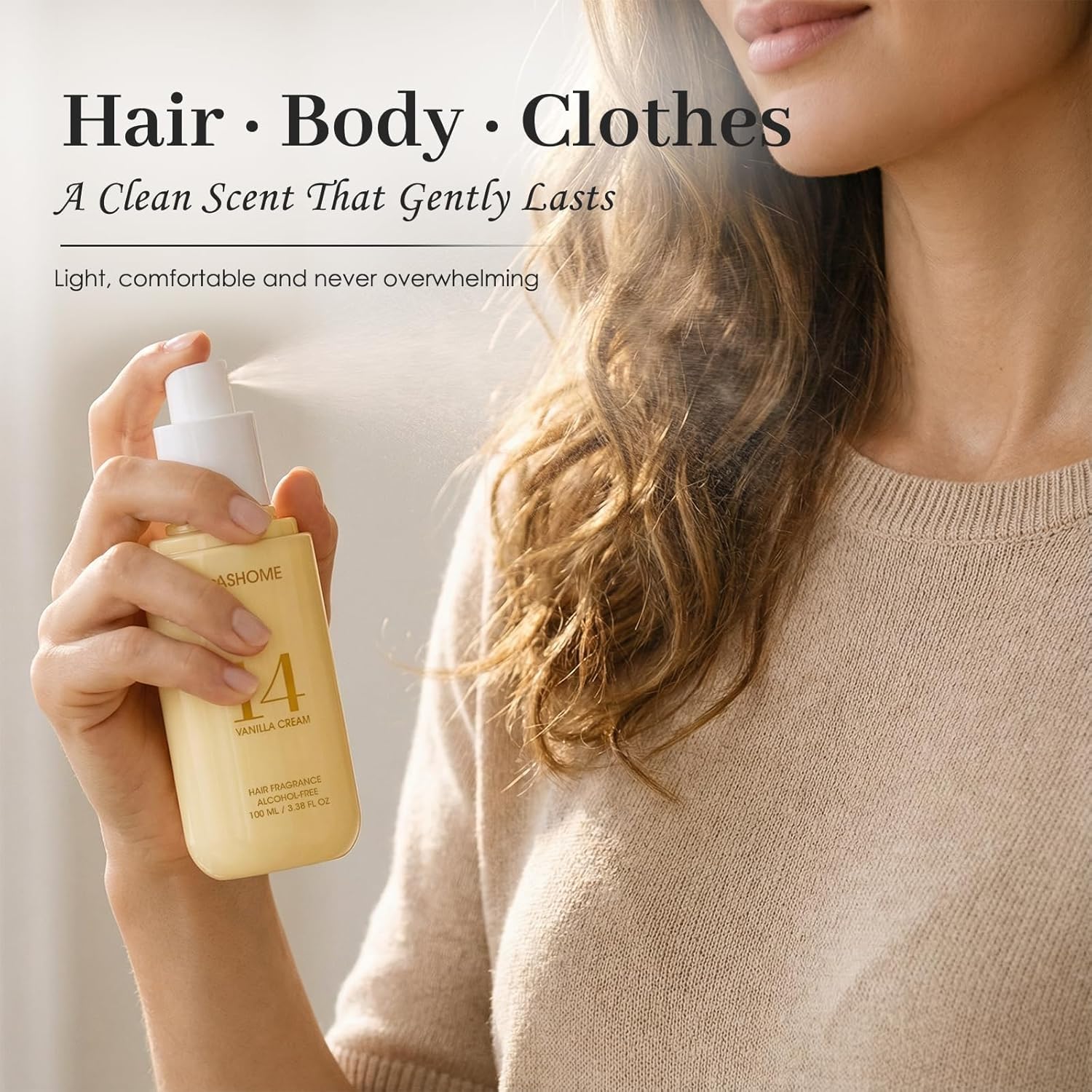 Slashome fabric refresh spritz keeps clothes feeling clean without heaviness