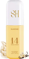 Slashome Vanilla Cream hair perfume bottle with soft inviting fragrance for daily refresh
