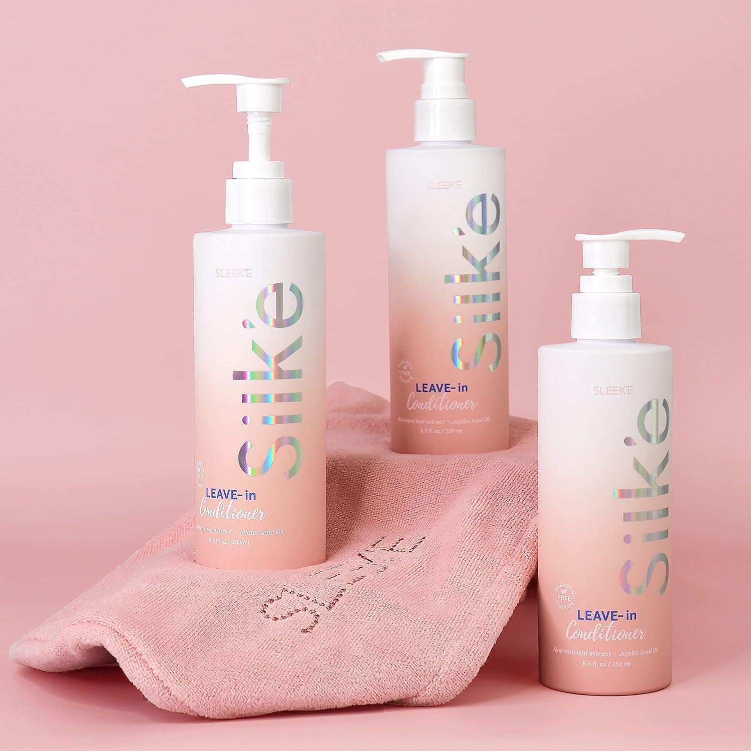 Sleek'e Silk'e Repair: brillo sedoso sin pesadez.