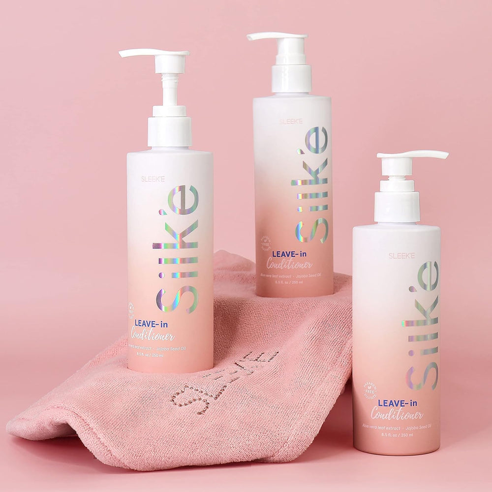 Sleek'e Silk'e Repair: brillo sedoso sin pesadez.