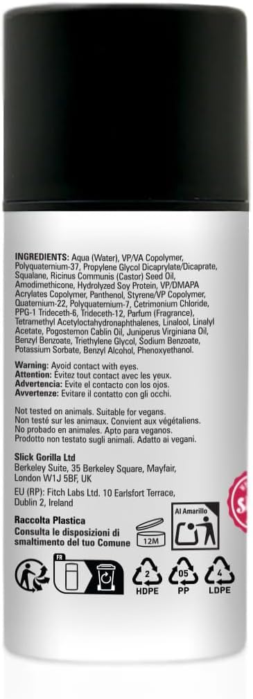 Slick Gorilla Cream Styler, textura suave al tacto, sin residuo